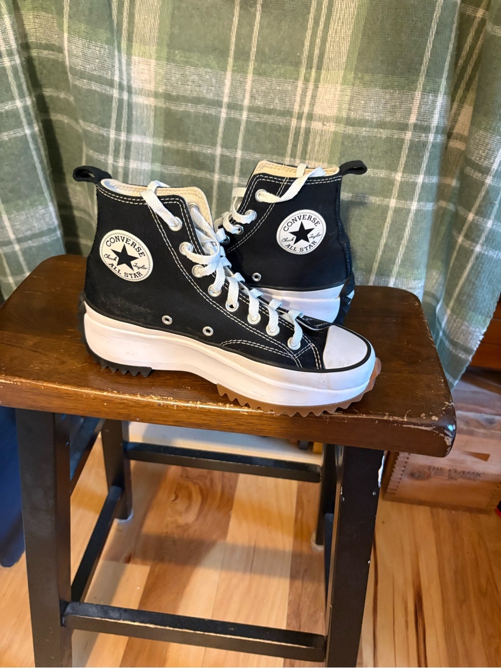Converse Run Star Hike High-Top Canvas Sneakers - Picture 4 of 8